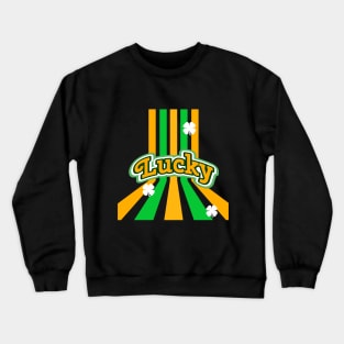 LUCK Of The Irish St Paddys Day Crewneck Sweatshirt